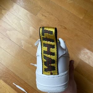 Custom "Off white" Nike AF1'S woman's/Youth